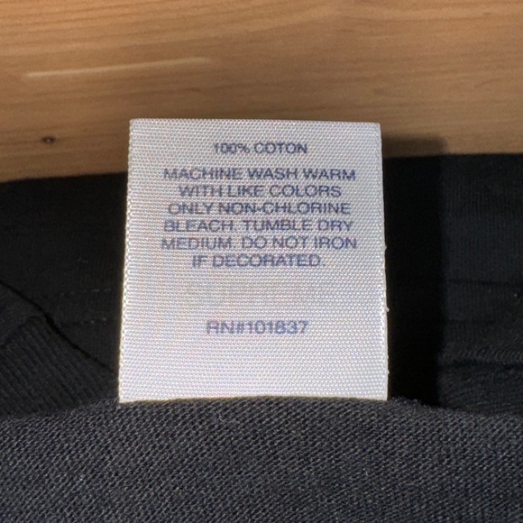 (3) NOS VTG Men’s Blank Supreme Made in USA Long Sleeve Tee T-Shirts L NEW - LOT - Picture 6 of 9